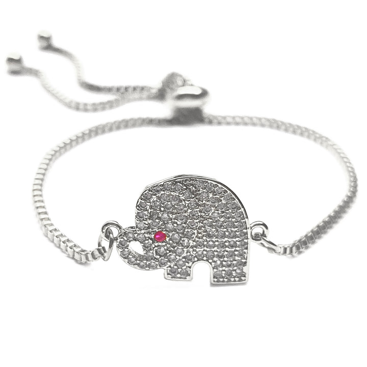 Pulsera Acero 🐘 Elefante Plateado