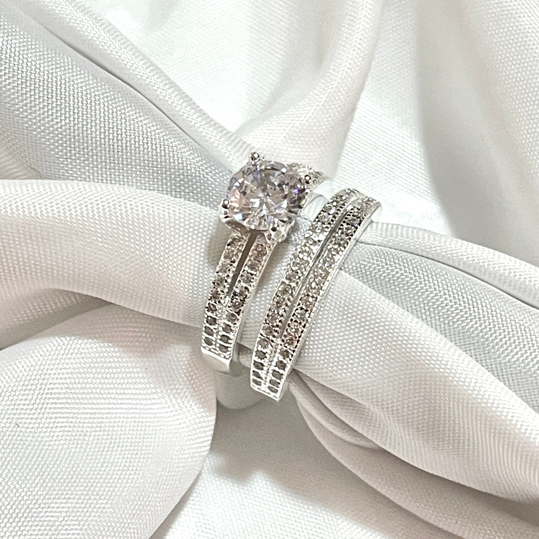 Anillos Dúo de Plata