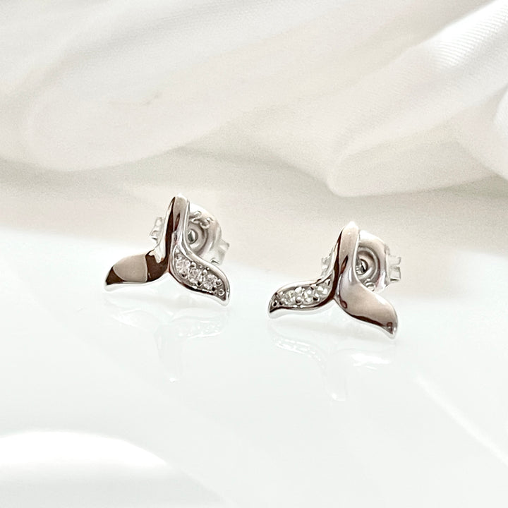 Aretes Plata Cola De Sirena 🧜‍♀️ 11MM | Nicola Joyería 