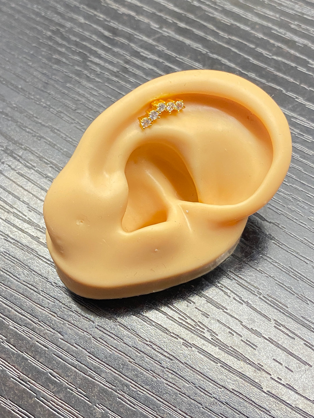 Arete Quirúrgico 🧡 Curvo Dorado