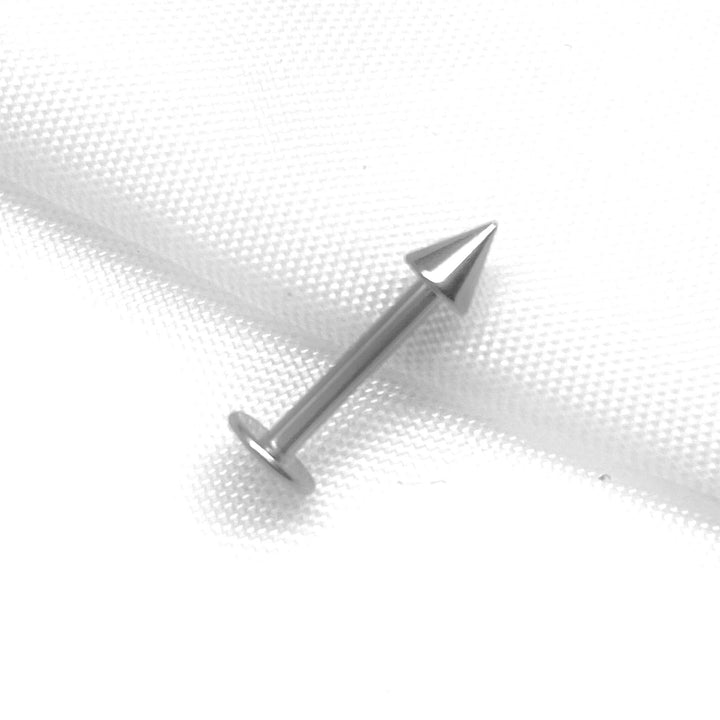 Labret Plateado Pico - Nicola Joyeria