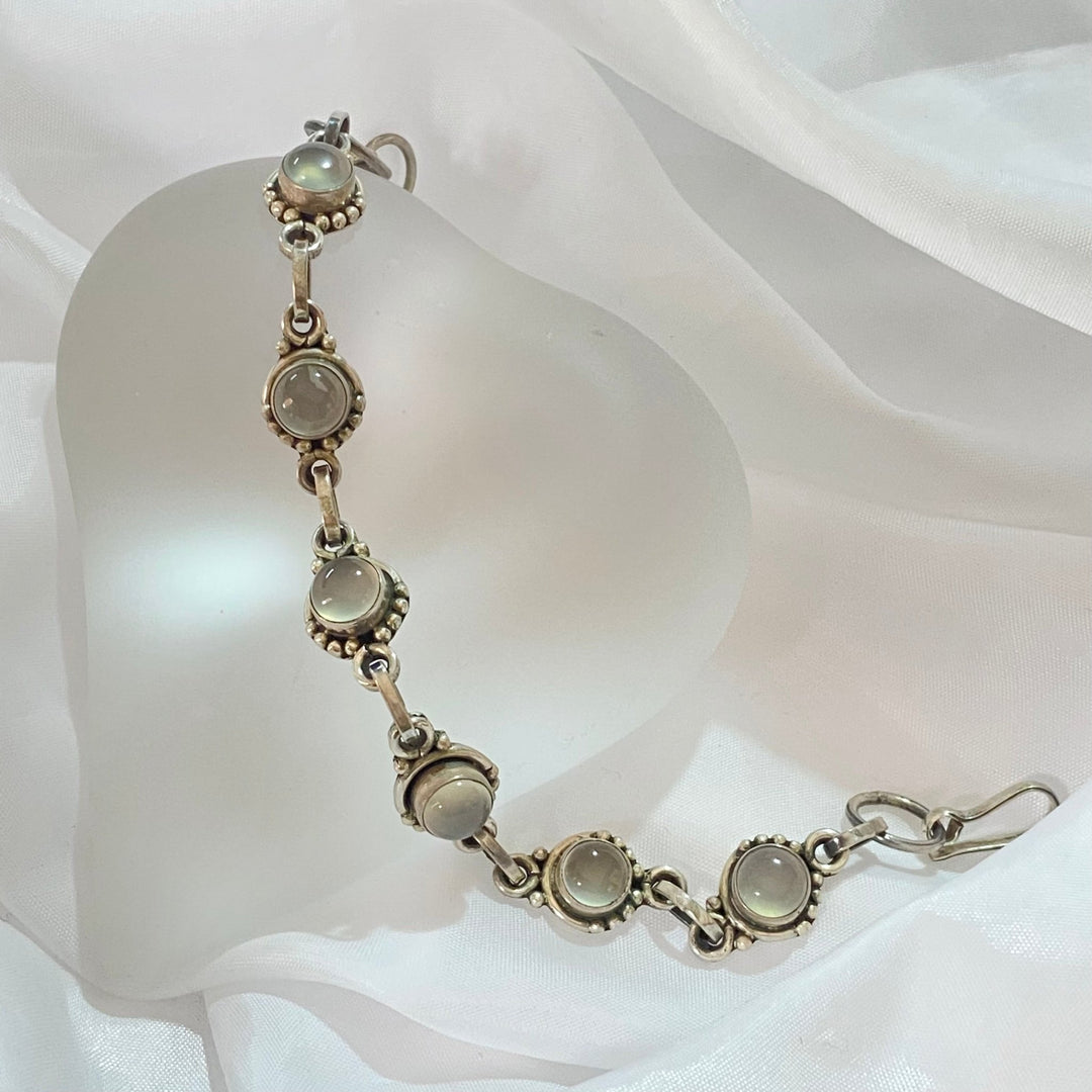 Pulsera de Plata Piedra Lunar | Plata 925