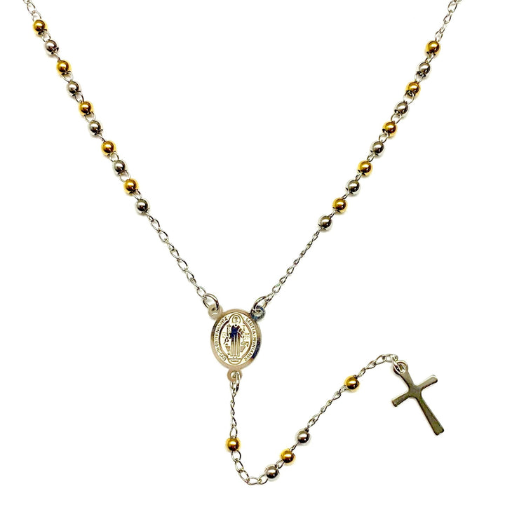Rosario de Acero - Nicola Joyeria