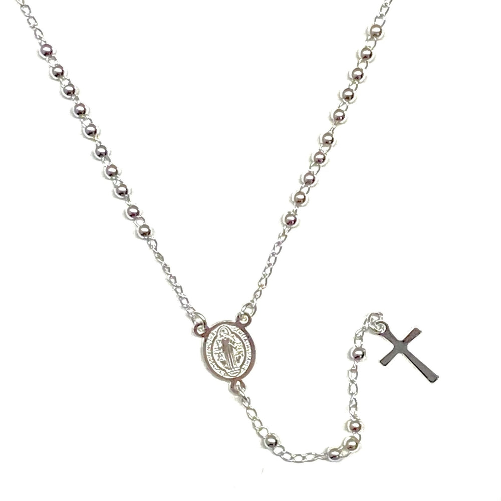 Rosario de Acero - Nicola Joyeria