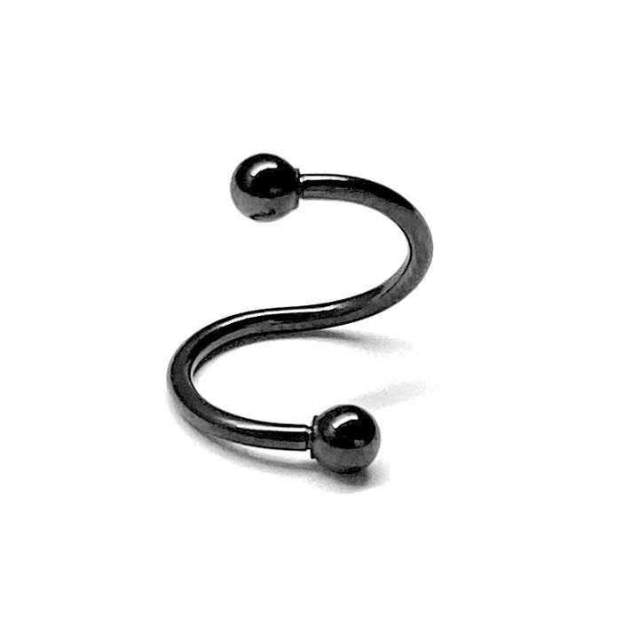 Twister Negro Bola - Nicola Joyeria