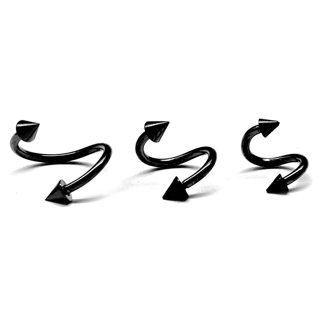 Twister Negro Pico - Nicola Joyeria